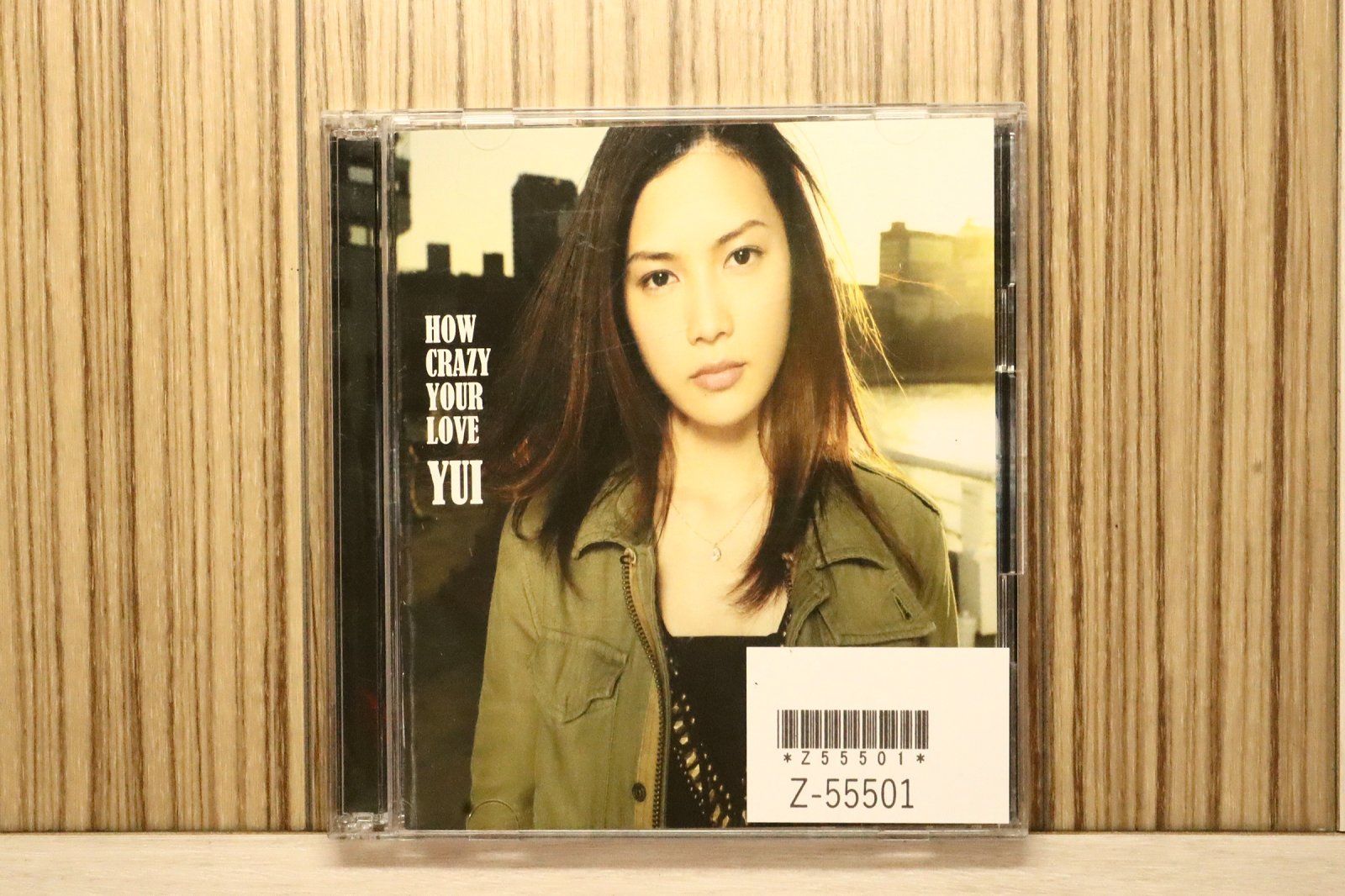 国内盤CD☆ユイ/YUI□ HOW CRAZY YOUR LOVE(初回生産限定盤)(DVD付