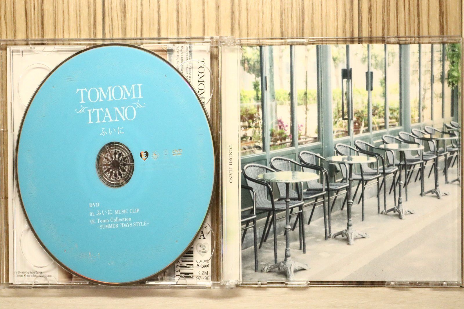 国内盤CD☆板野友美/Tomomi Itano□ ふいに(type-A)(DVD付) 【KIZM97