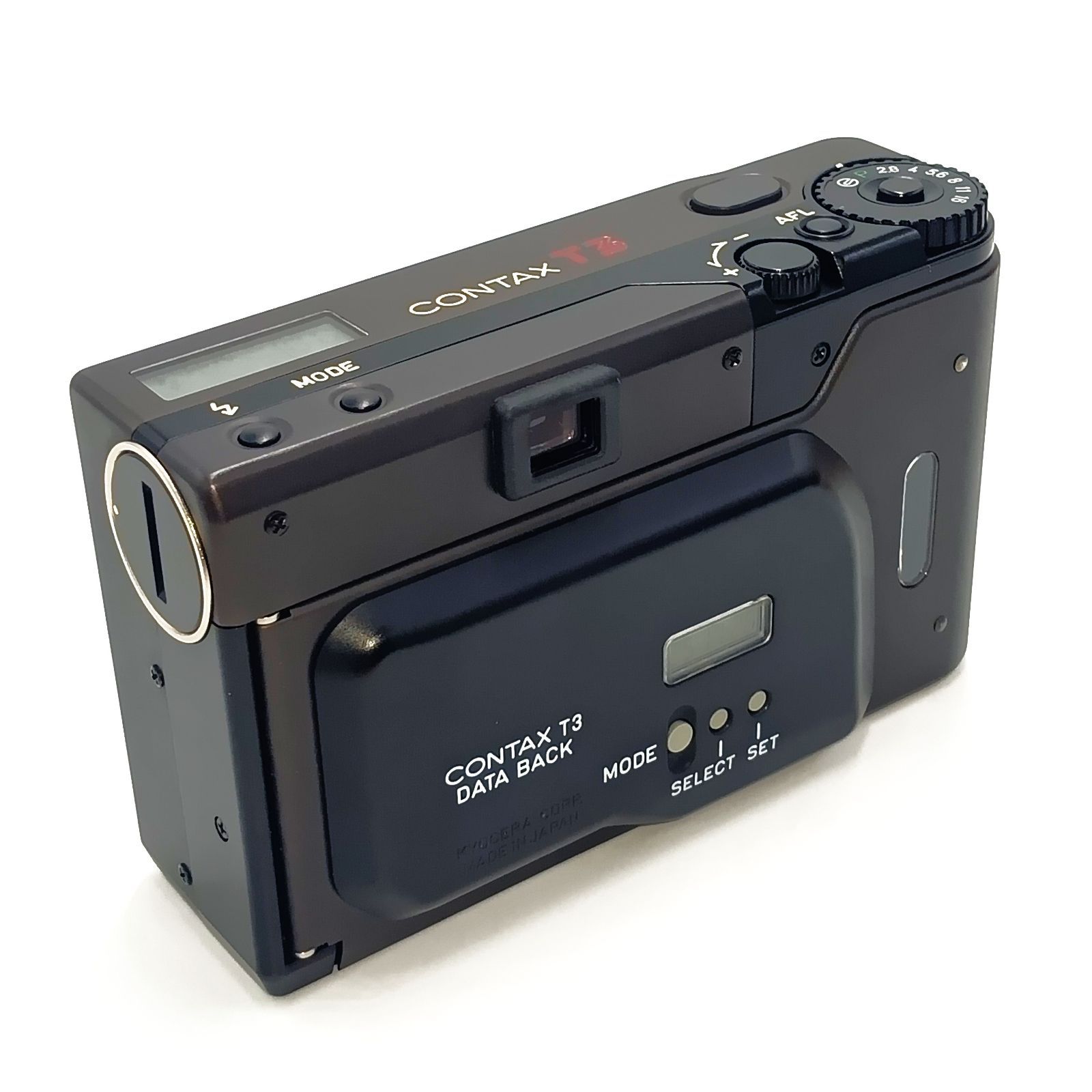 中古| CONTAX T3D（DATA BACK）チタンブラック | Serial#:024508 高級