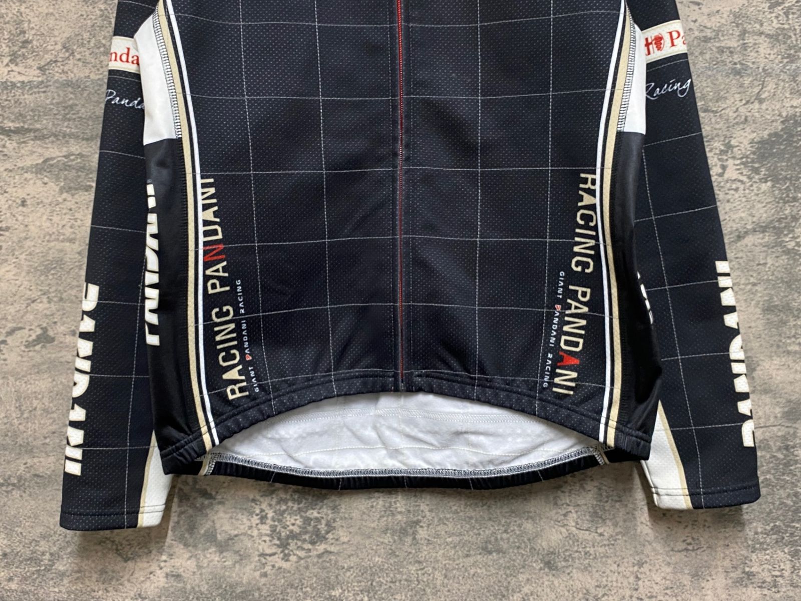 JP125 パンダーニ Pandani 長袖 サイクルジャケット 黒 M 裏起毛