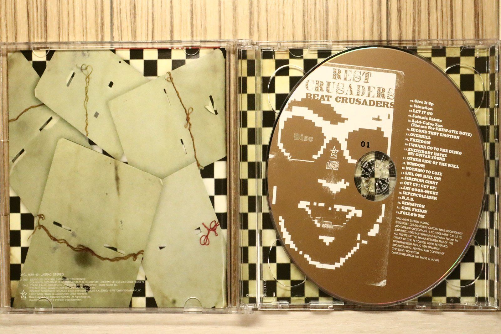 国内盤CD☆ビート・クルセイダーズ/BEAT CRUSADERS□ REST CRUSADERS