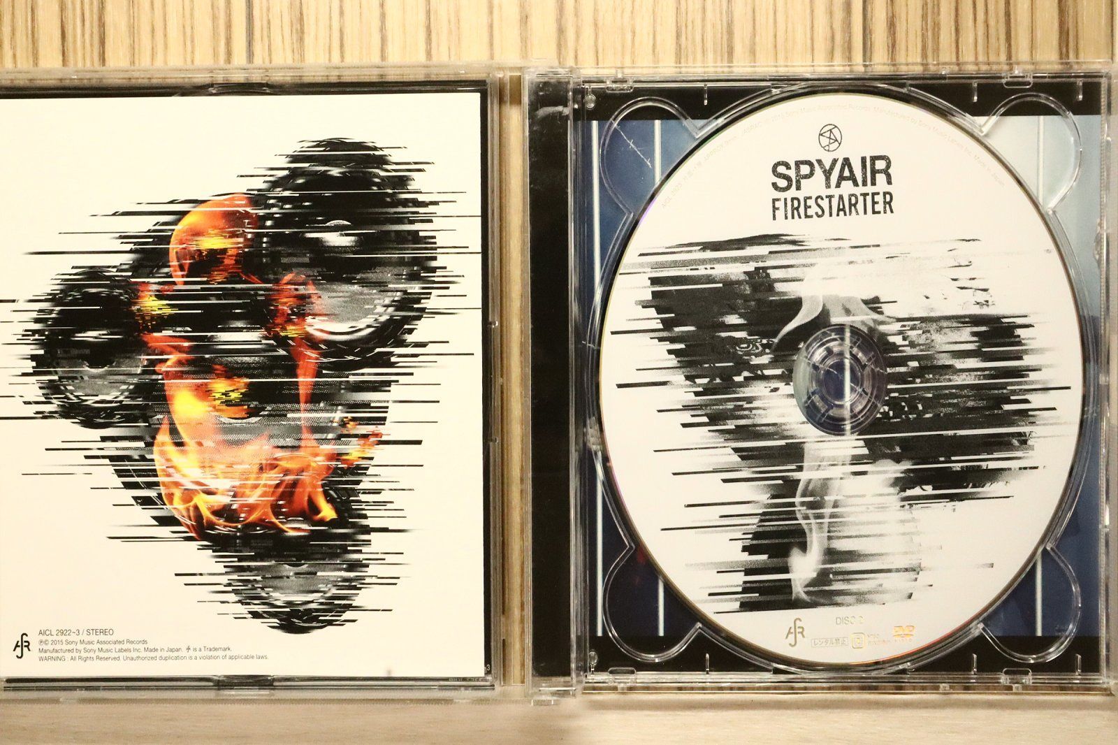 国内盤CD☆スパイエア/SPYAIR□ ファイアスターター [CD+DVD]＜初回