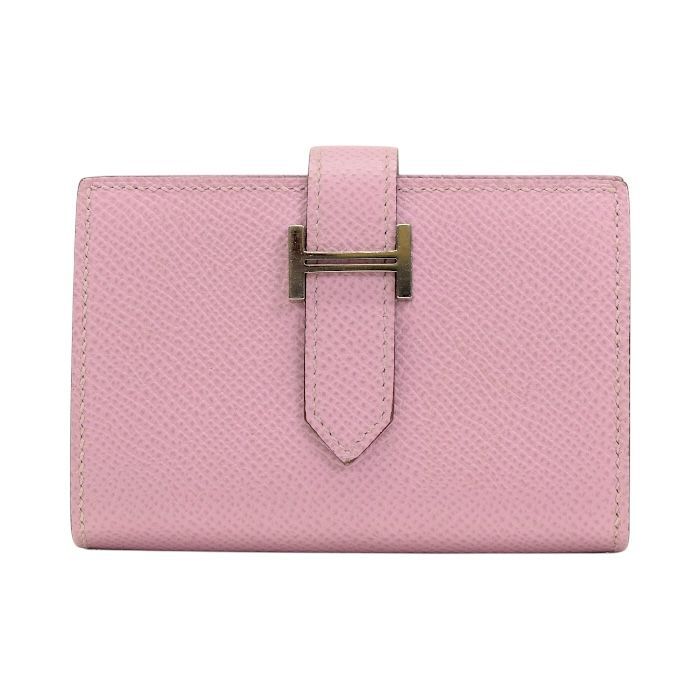 エルメス HERMES ベアン ミニ エプソン (レザー) SV金具 B刻印 2023年