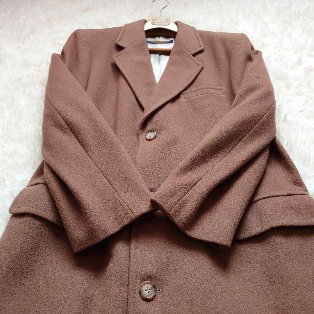 希少 80s 90s ブルックスブラザーズ カシミヤ ラム ウール ロング