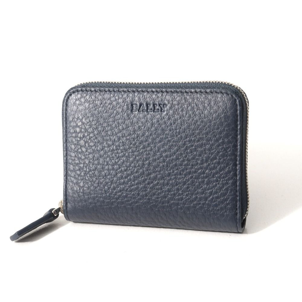 BALLY バリー MEBIOT カードケース サイズ1 レザー ラウンドファスナー コインケース ブランド古着 RA 6670