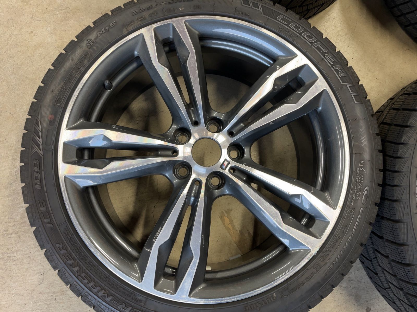 BMW X 1 F 48 2 39 冬用 製 19インチ 4本セット