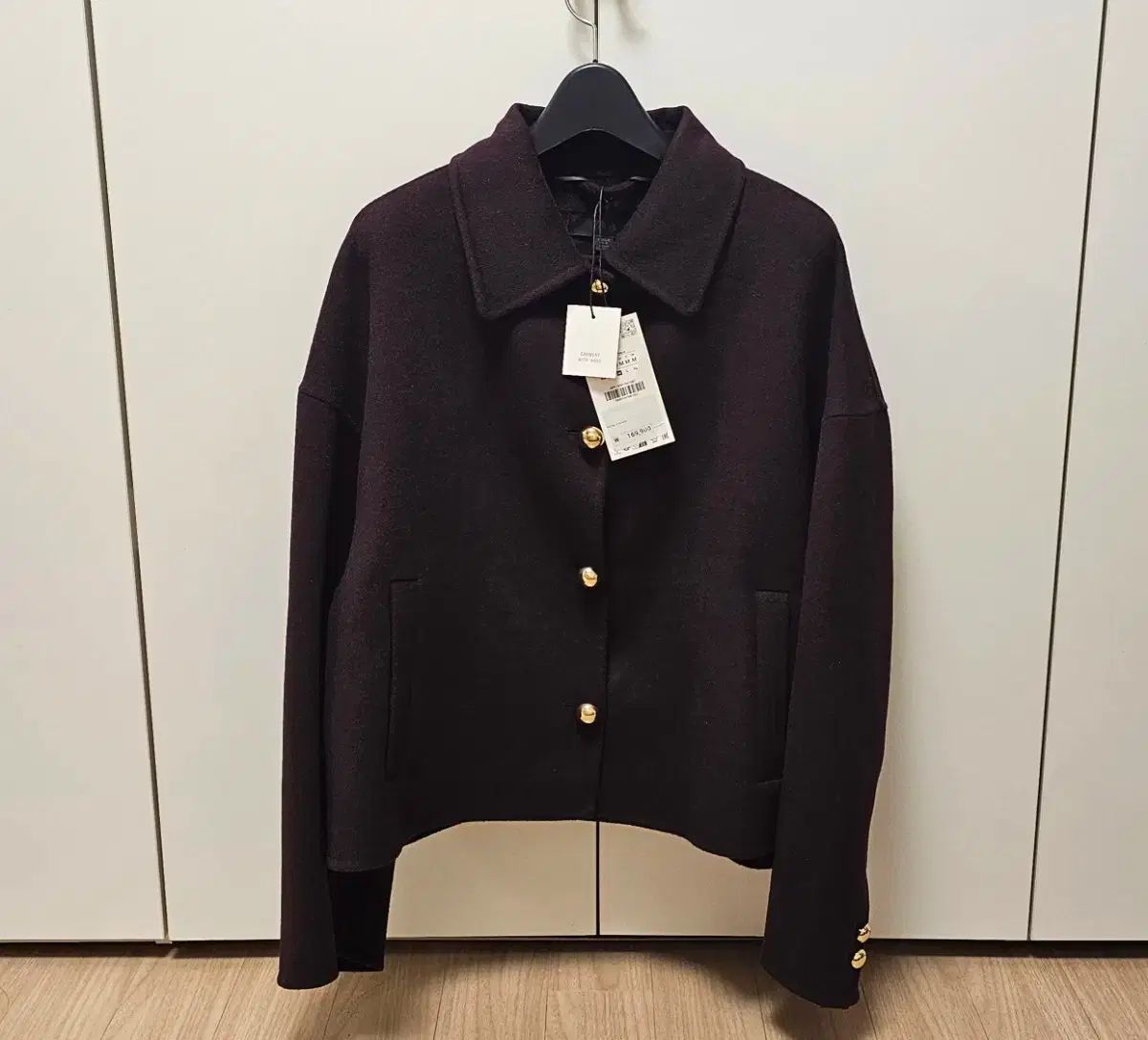 新品 ZARA 定価15,990円 ウールブレンド ジャケット M 1点限り♪ 新品/ ZARA ザラ ウール ブレンド ジャケット M - メルカリ