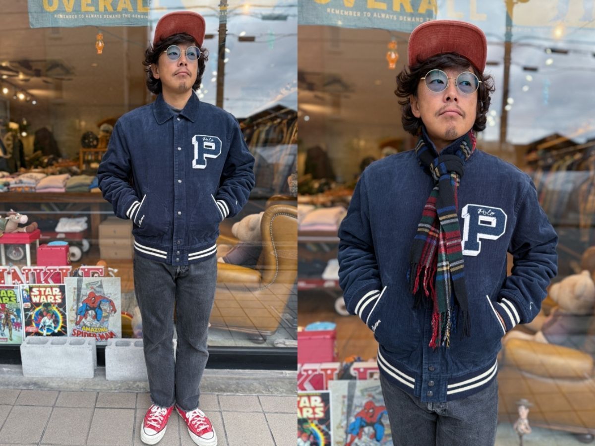 Polo Ralph Lauren(ラルフローレン)：コーデュロイ バーシティ