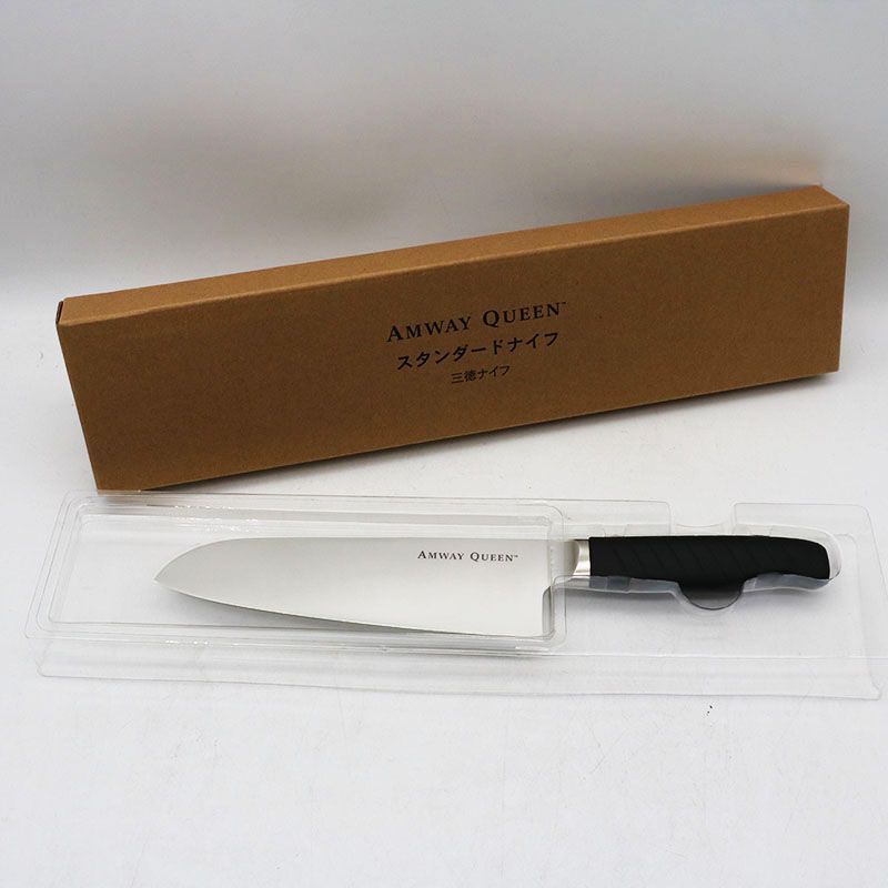 未使用 アムウェイ クィーン スタンダードナイフ 三徳ナイフ MR7-11