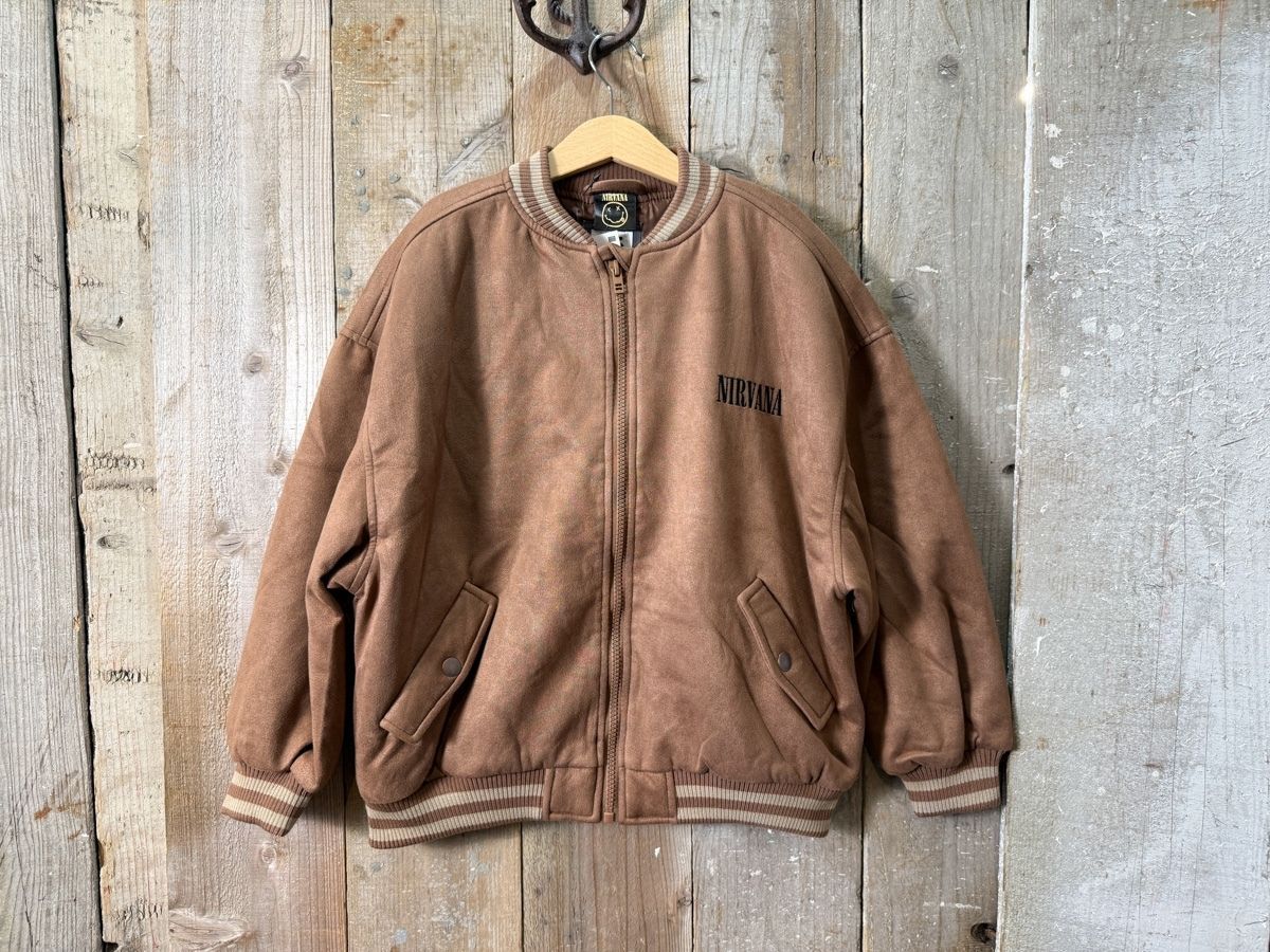 キッズ Cotton On コットンオン Nirvana ベースボール ジャケット