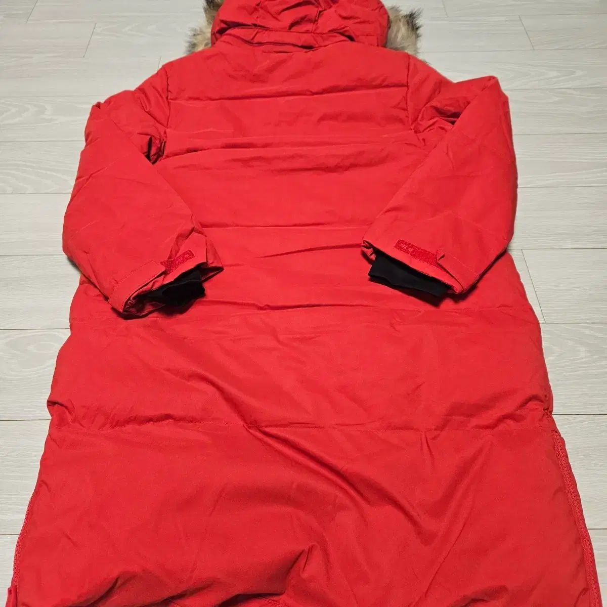 MLB ニューヨーク ヤンキース ダウンジャケット ロング丈 レッド 145