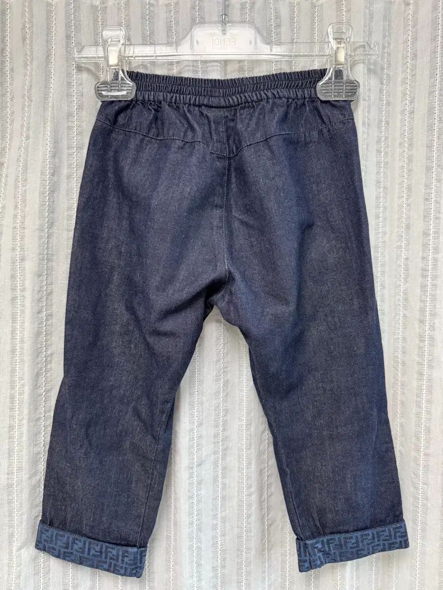 FENDI フェンディ キッズ FF ロゴ デニム パンツ