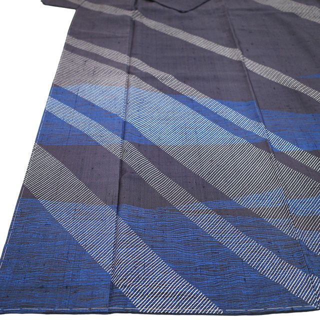 新古品】 しょうざん 生紬 訪問着 着物 未使用 正絹 紬 袷 京都 手織り