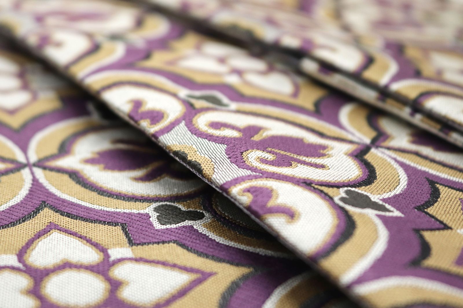 oha 081 西陣織 小袋帯 半幅帯 長尺