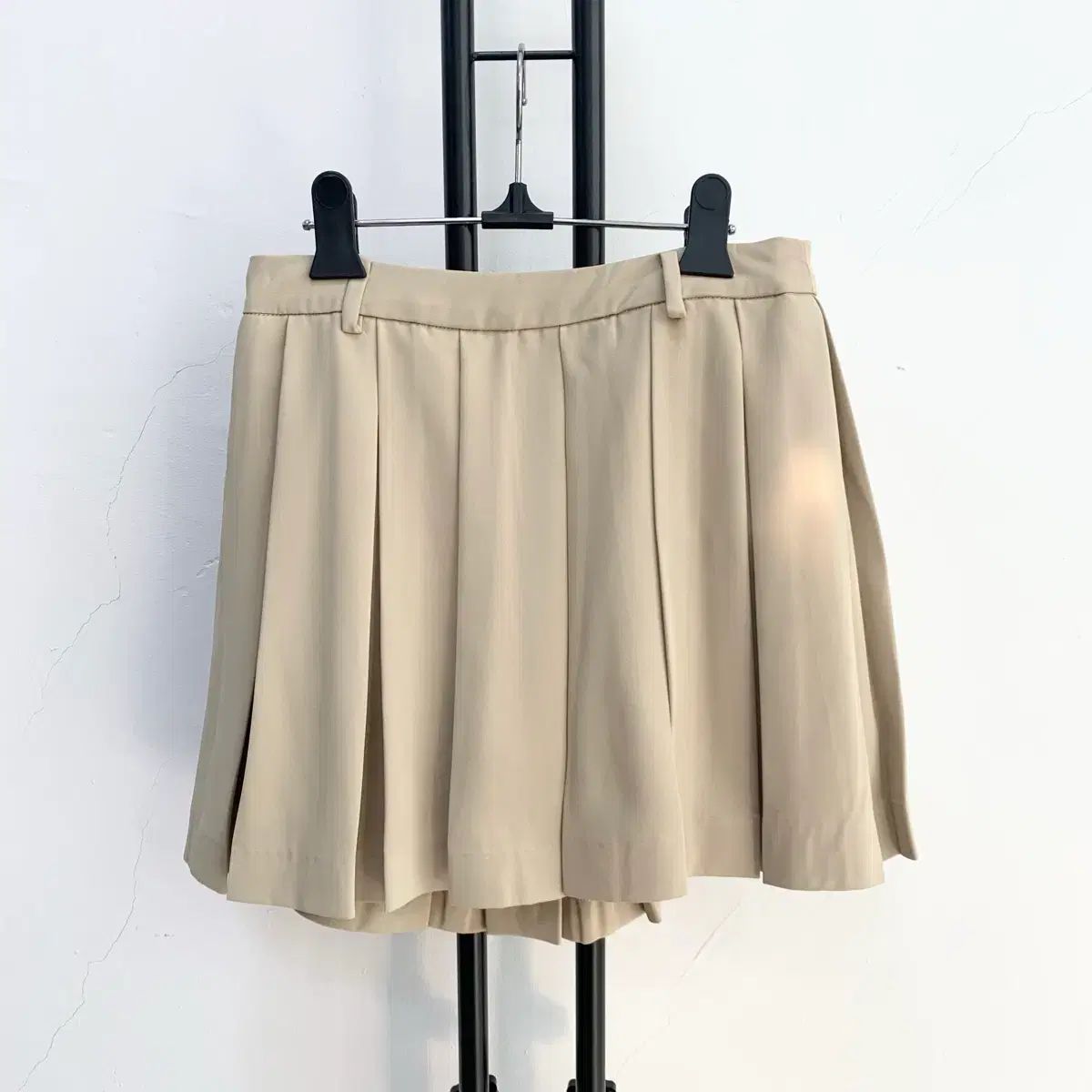 G FORE ジーフォア ベージュ プリーツ ゴルフ ミニスカート