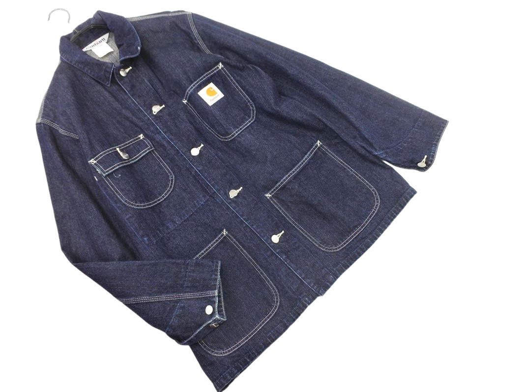 カーハート　carharrt デニムジャケット　Gジャン　カバーオール　希少 Carhartt カーハート カバーオール Gジャン デニム ジャケット sizeM