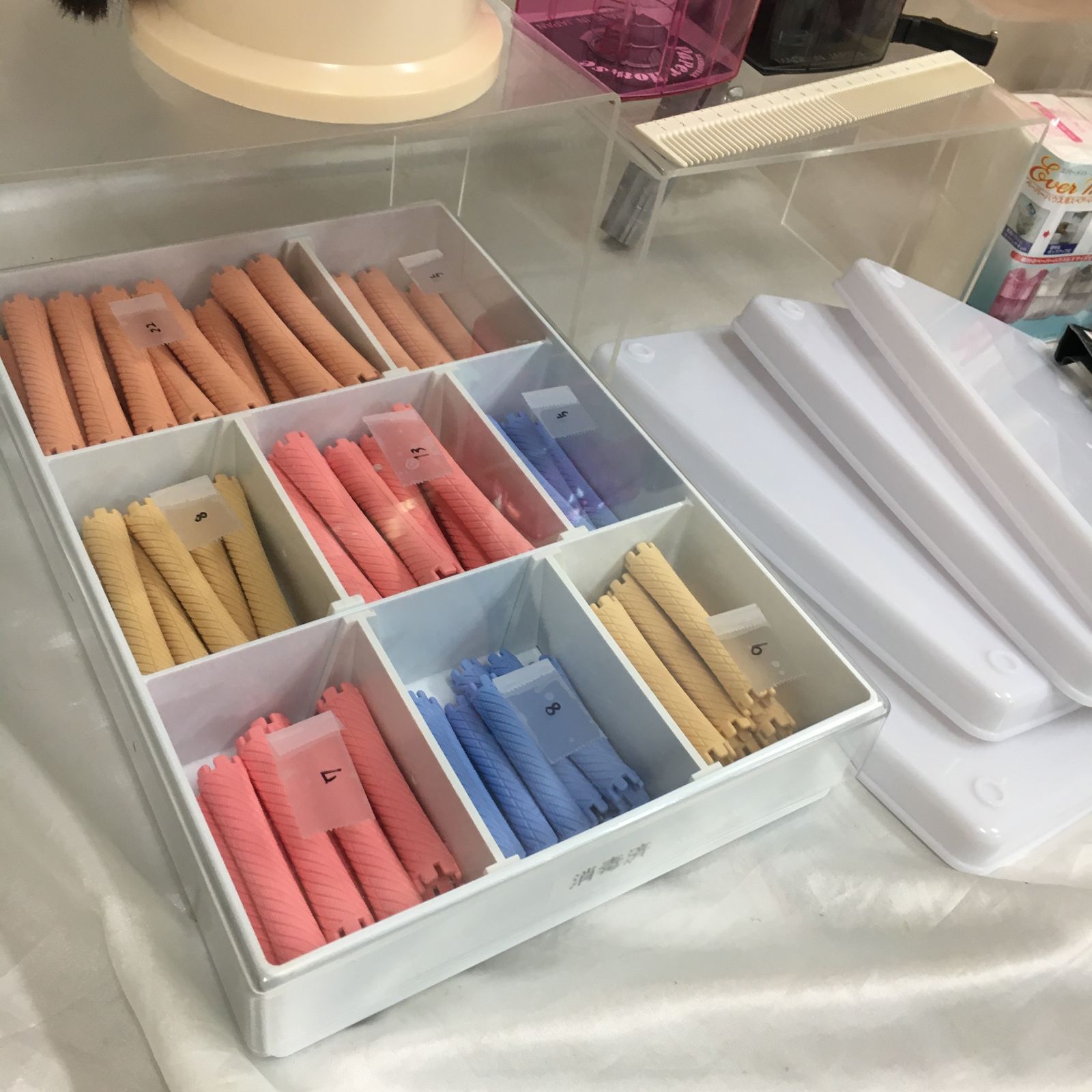 三沢店68‐5‐1121】美容師国家試験道具 ワインディング 美容師 美容学校