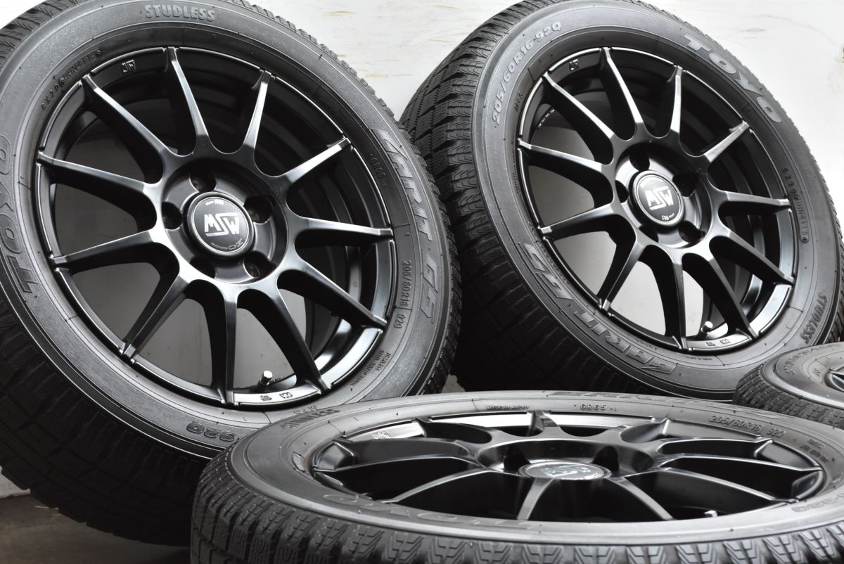 ホイールのみ販売 MSW 85 16 in 6 5 J 45 PCD 120 トーヨー 205 60 R MINI ミニクロスオーバー BMW E 87 1シリーズ