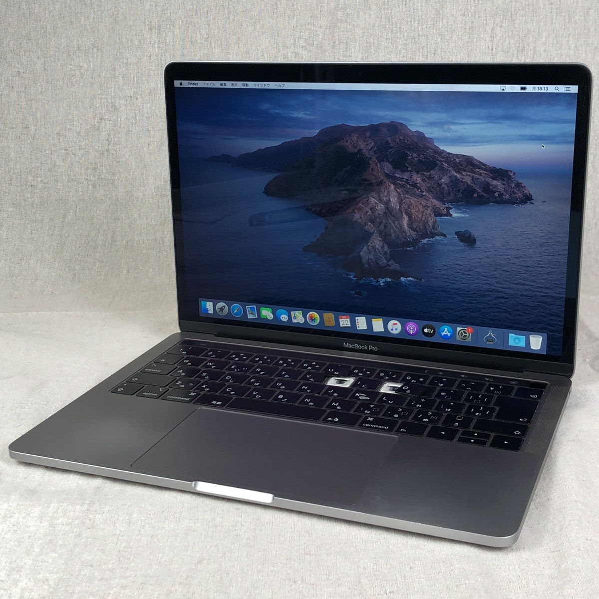 品 本体のみ Apple MacBook Pro 13インチ 2019 Touch Bar i 5 16 GB 256 キー外れ 他 A 2159 EMC 3301 MB-JUNK-251838 379358