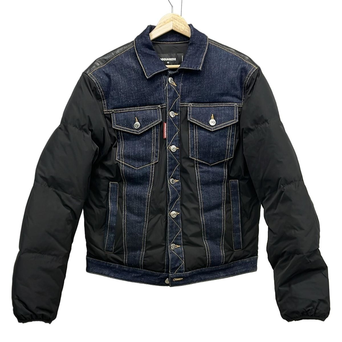 deps×square【デプス×スクエア】　ダウンジャケット【超美品】 DSQUARED2(ディースクエアード) ダウンジャケット サイズ46 S メンズ