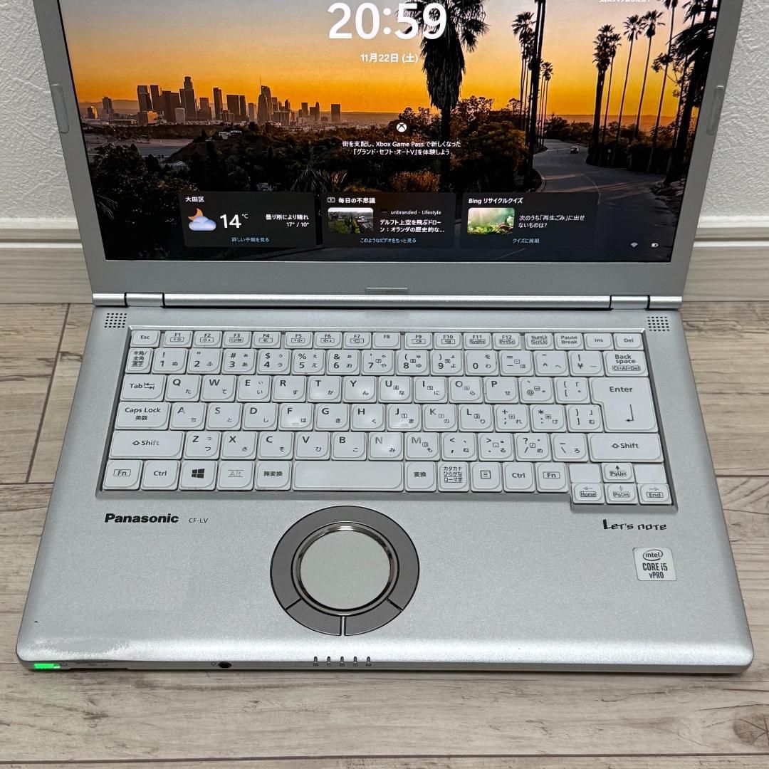 10世代☆レッツノート☆Core i5 1.70GHz/16G/SSD256GB オフィス2021