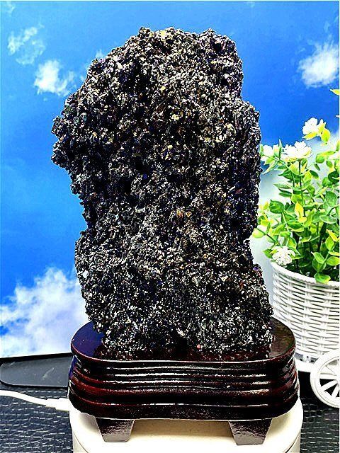 2090g極上品閃星鉱置物事業運を守る原石B88U3/117U125B