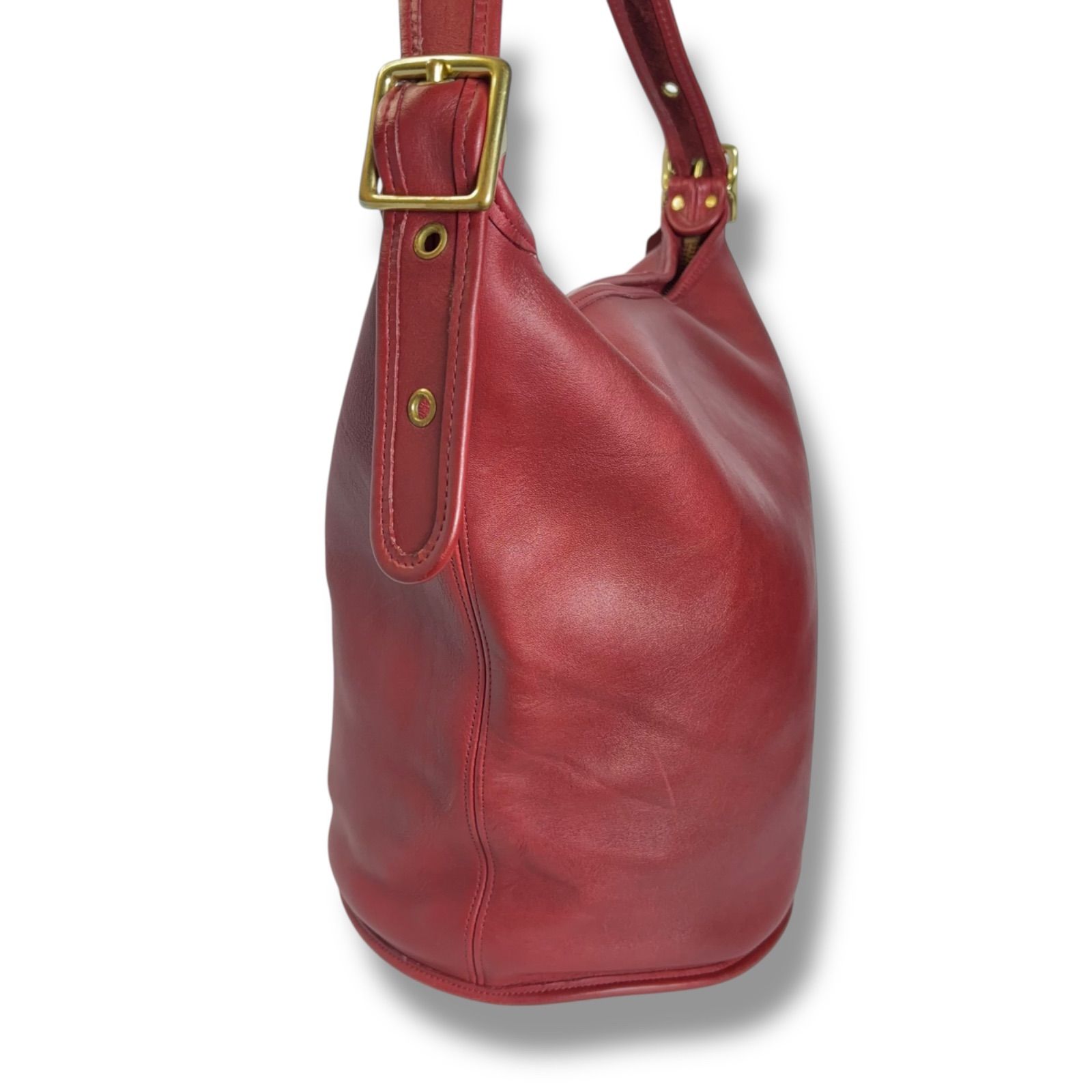 コーチ COACH オールドコーチ ショルダーバッグ グローブレザー バケツ