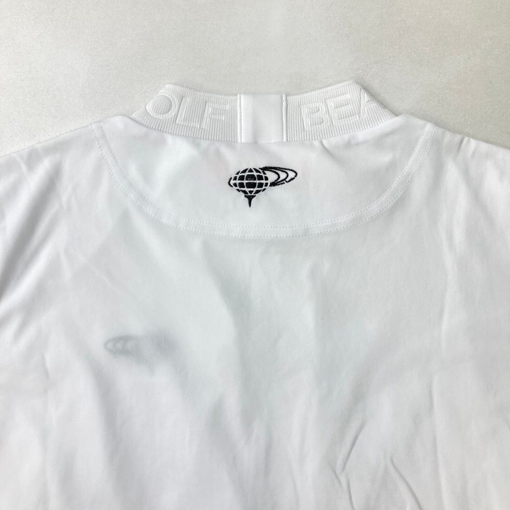 サイズ：M BEAMS GOLF ビームスゴルフ 2023年 モックネック 半袖T