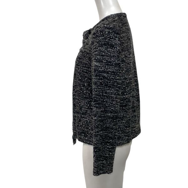 ◇ マダムジョコンダ MADAM JOCONDE ツイード ノーカラージャケット