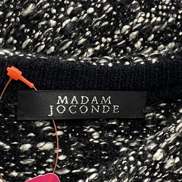 ◇ マダムジョコンダ MADAM JOCONDE ツイード ノーカラージャケット