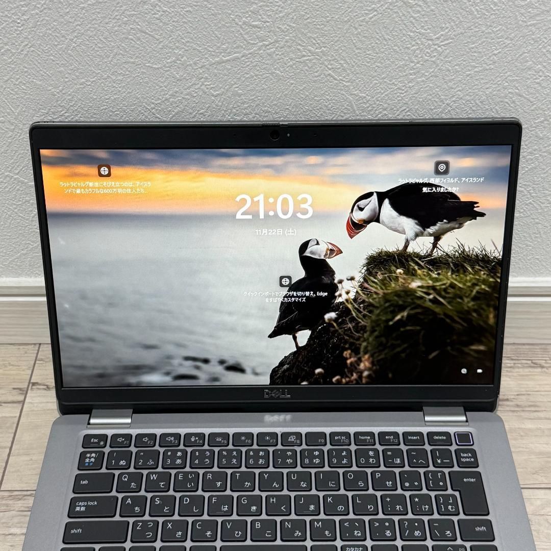  11世代 DELL 5320 i 5 8 GB オフィス2021 軽量 K 488 Windowsノート本体 ノートPC