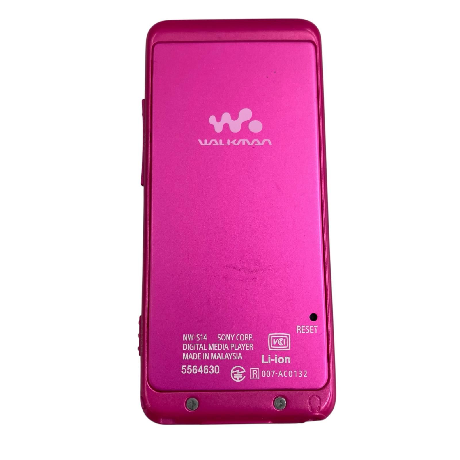 186001 通電確認のみ SONY ソニー Walkman ウォークマン ピンク - メルカリ