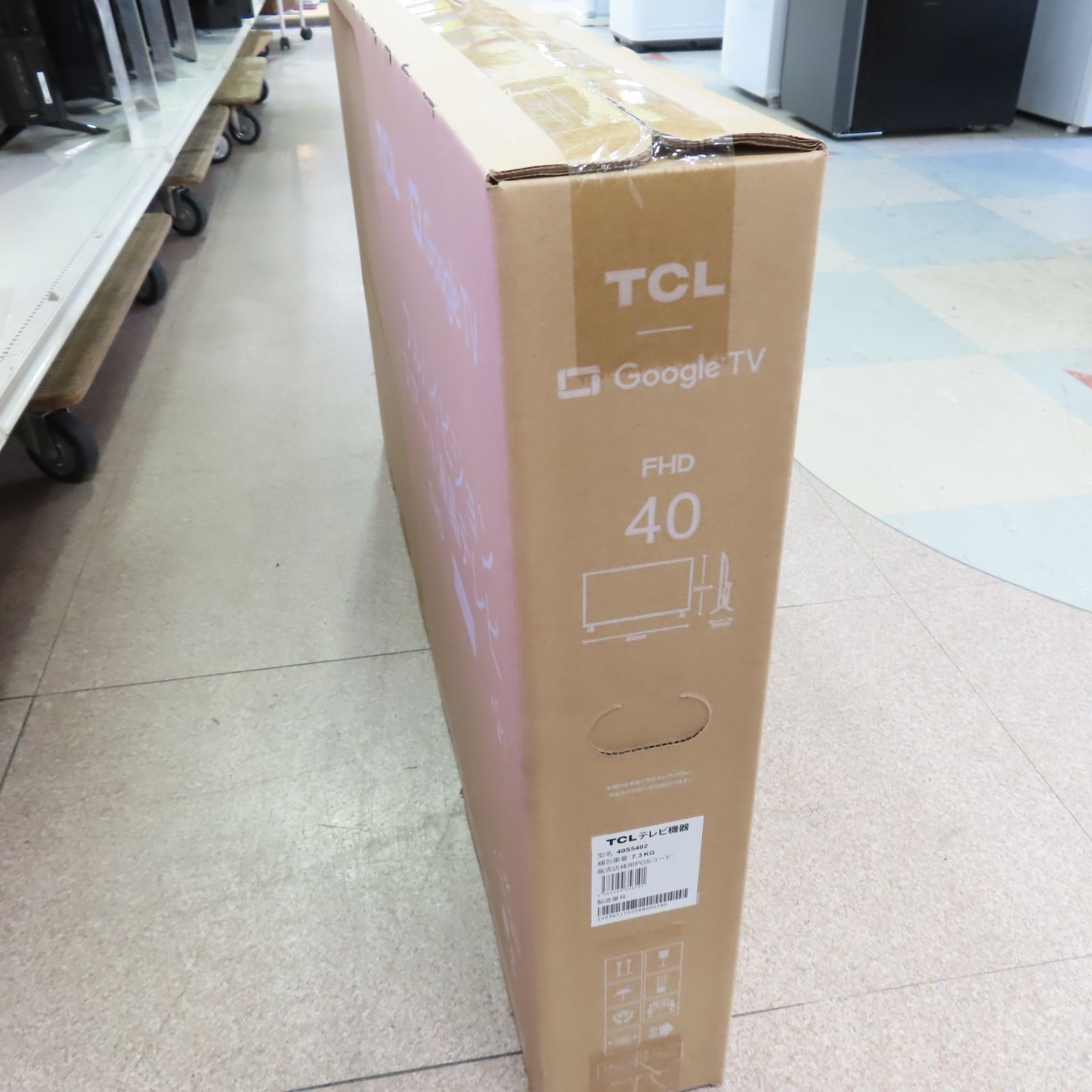 未開封品 TCL 40V型 液晶テレビ 40S5402 GoogleTV フルHD スマート