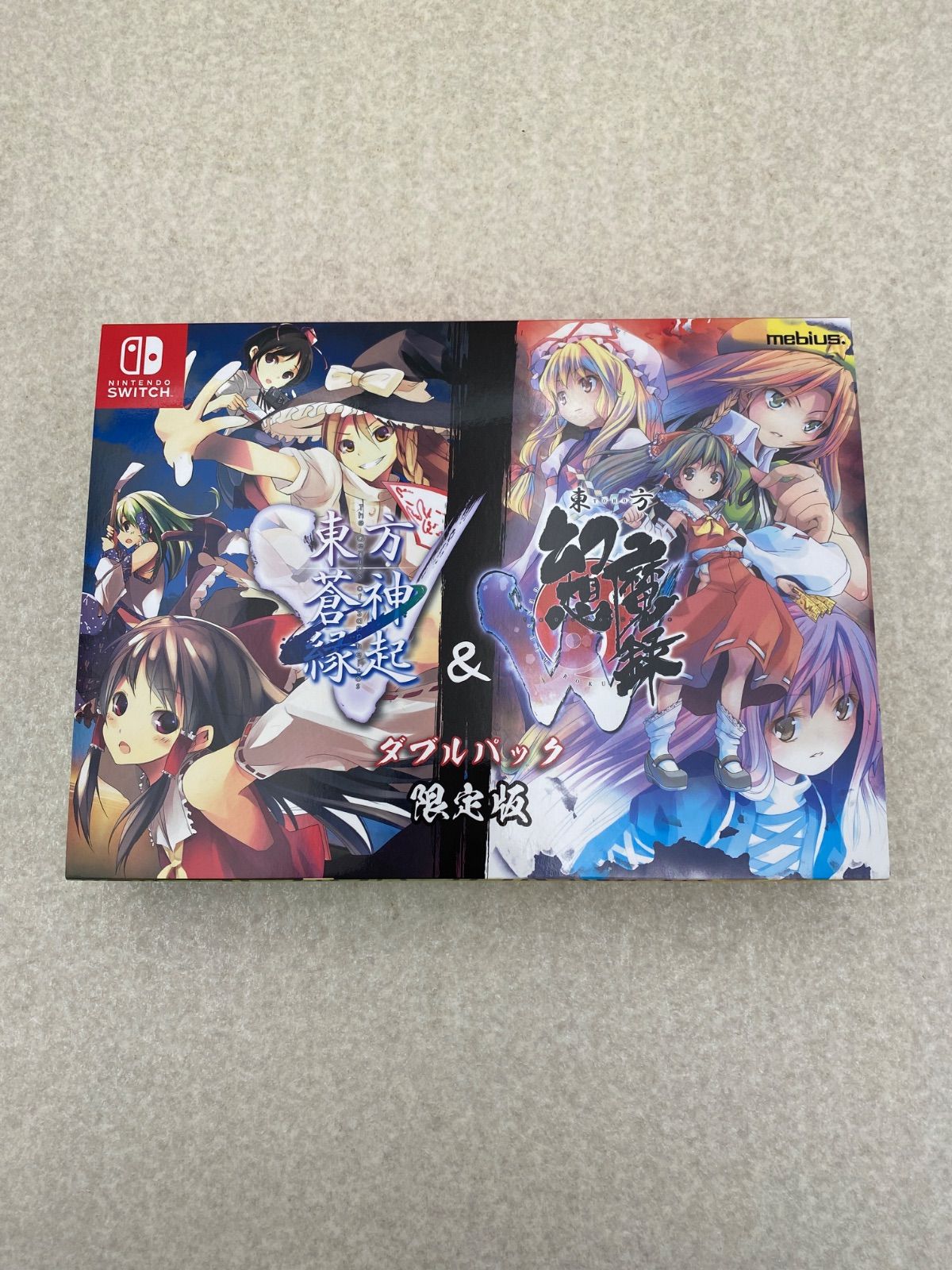 ◇東方蒼神縁起V ＆ 東方幻想魔録W ダブルパック 限定版 ニンテンドー
