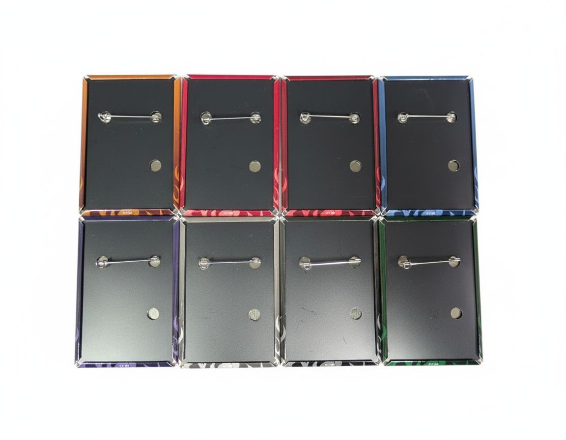 キン肉マン トレーディング花札柄缶バッジ 全8種 コンプリートセット