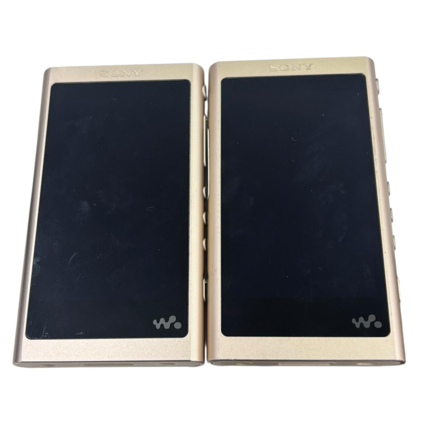 186001 動作確認済み SONY ソニー ウォークマン NW-A55 ゴールド 2点