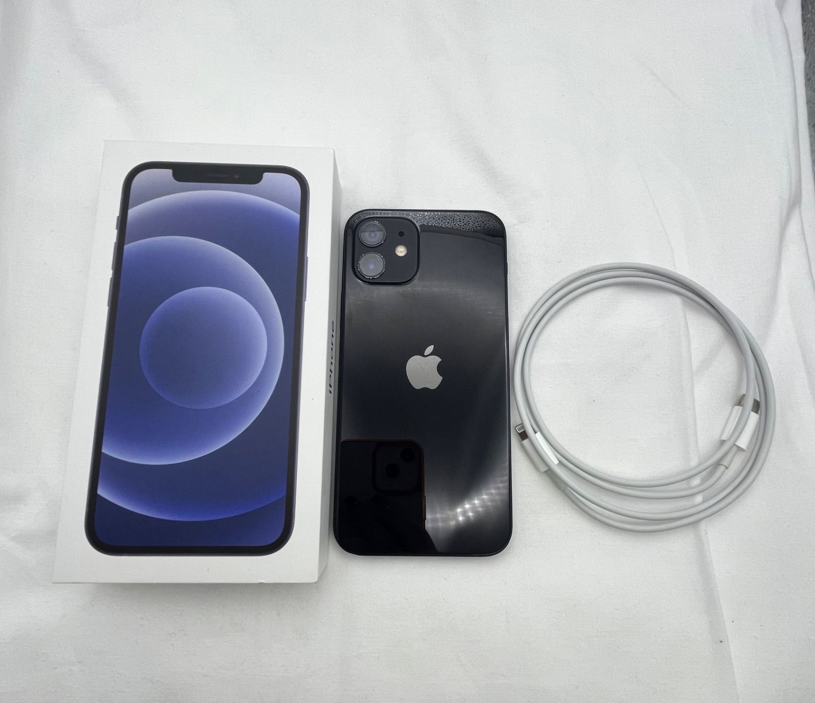 メーカー直販 iPhone 12 128GB ブラック MGHU3J/A ジャンク品 送料込み