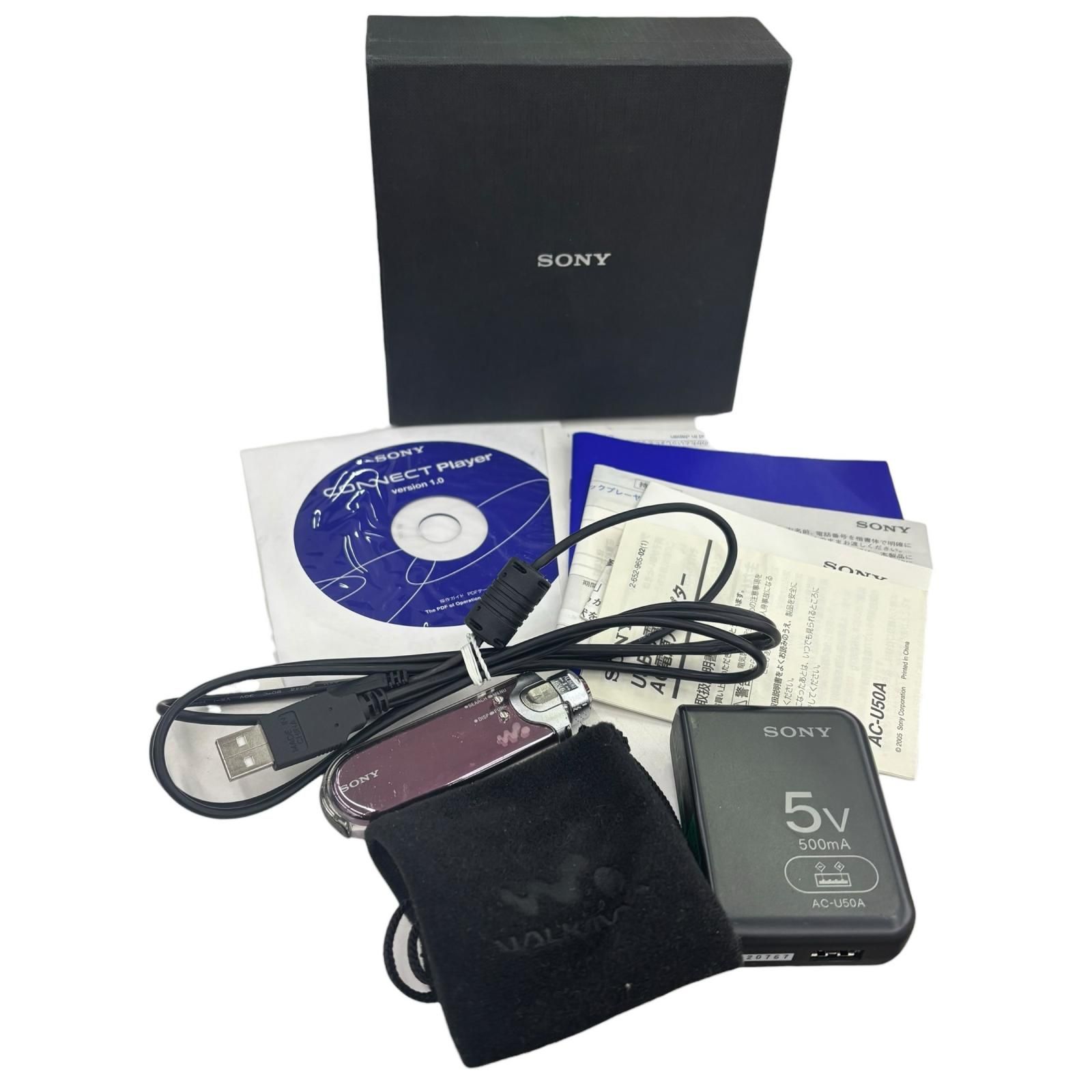 186001 動作未 SONY ソニー ウォークマン NW-A 608 ピンク