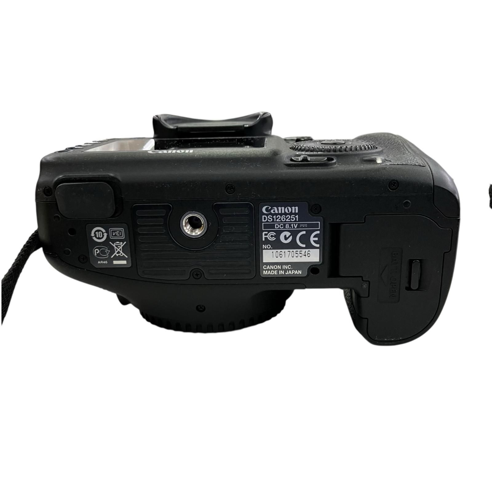 186000 ジャンク品 canon キャノン デジタル一眼レフ EOS 7D ブラック