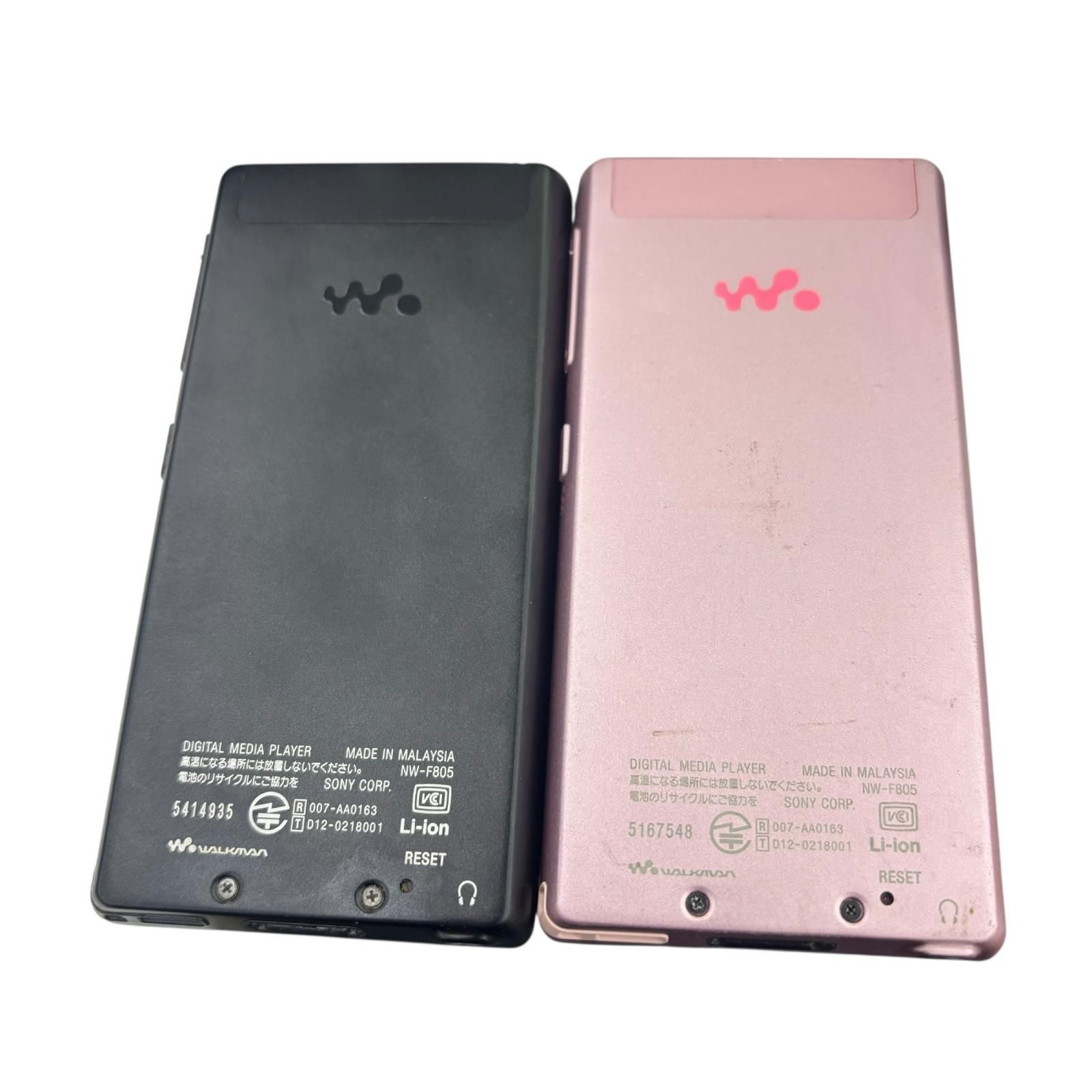 186001 動作未確認 SONY ソニー ウォークマン NW-F805/NW-F806