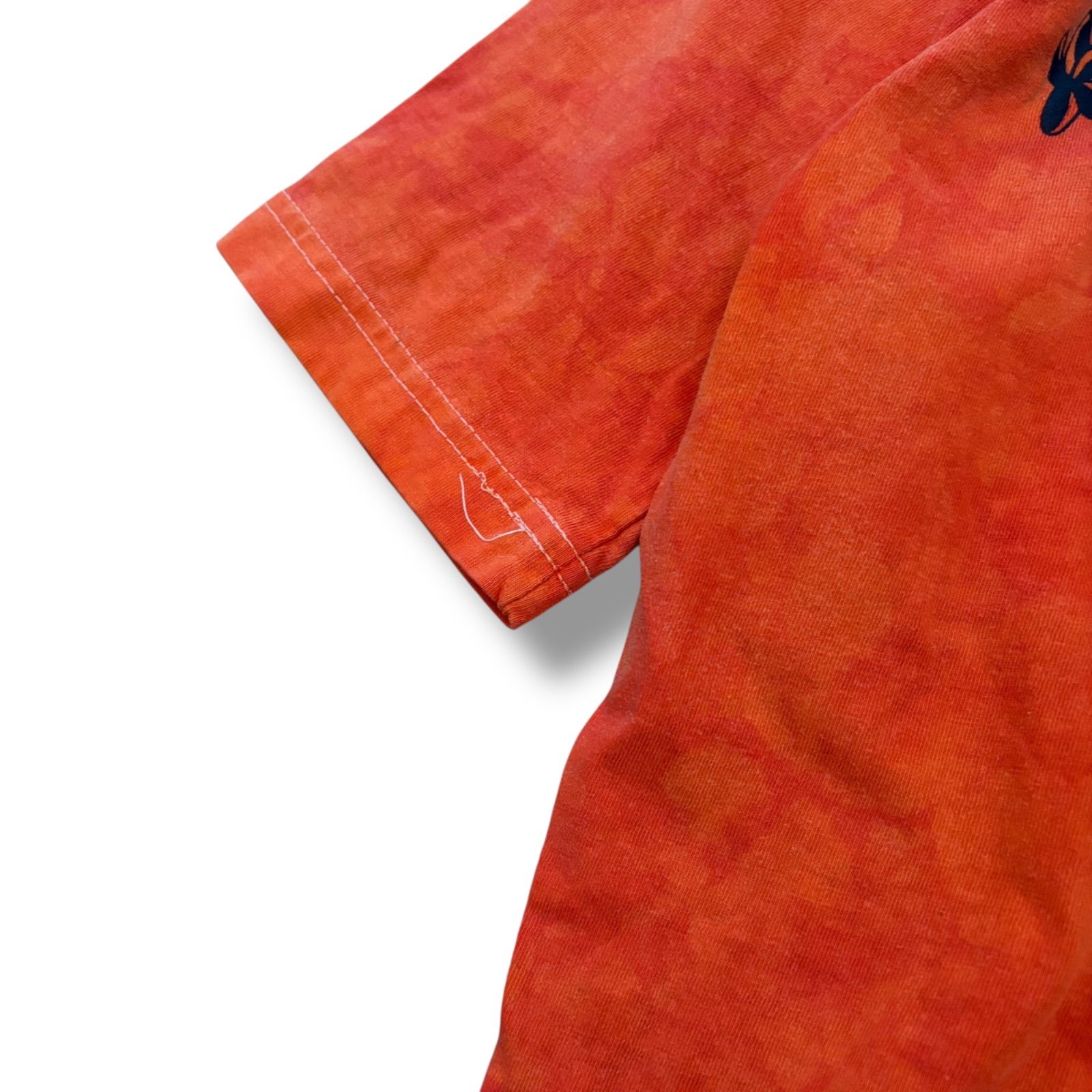  ALBA ROSA ブランドロゴ ヤシの木プリント × タイダイ Tシャツ 半袖(Tシャツ) Tシャツ カットソー