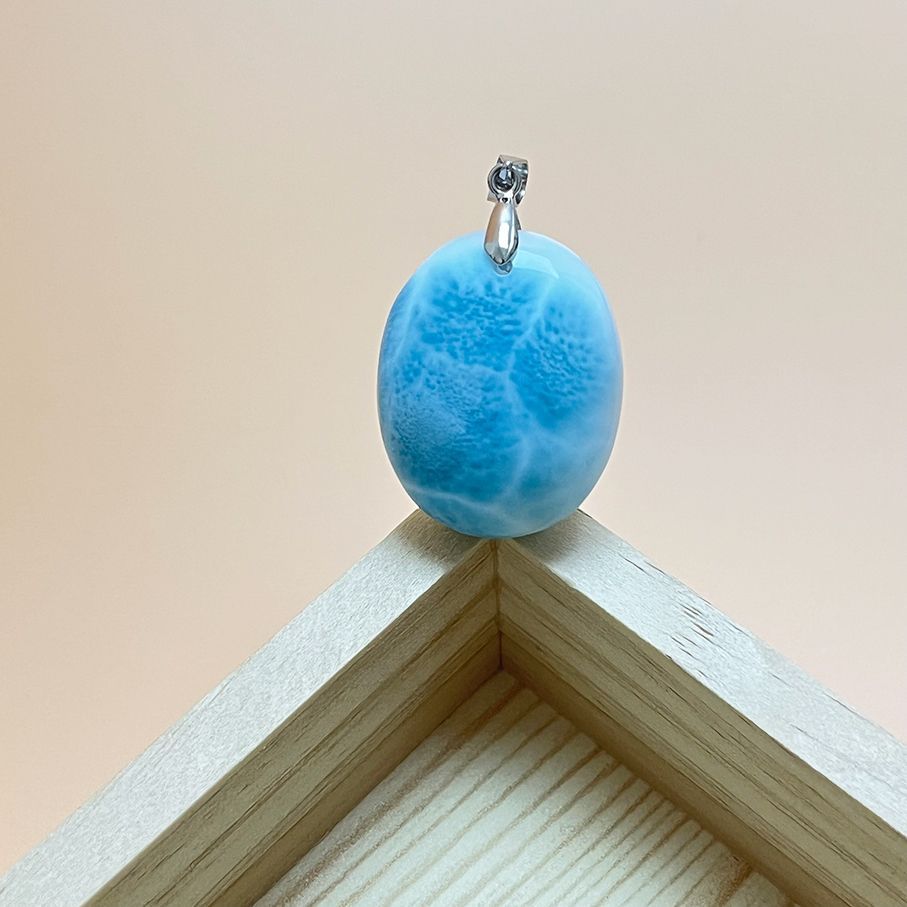 夢色 EU製 ラリマーペンダント パワーストーン 天然石 お守り プレゼント 約29 2 23 1 9 4 mm ZB 9739