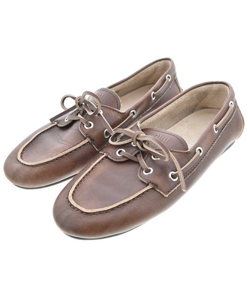 Miu モカシン|デッキシューズ レディース 古着