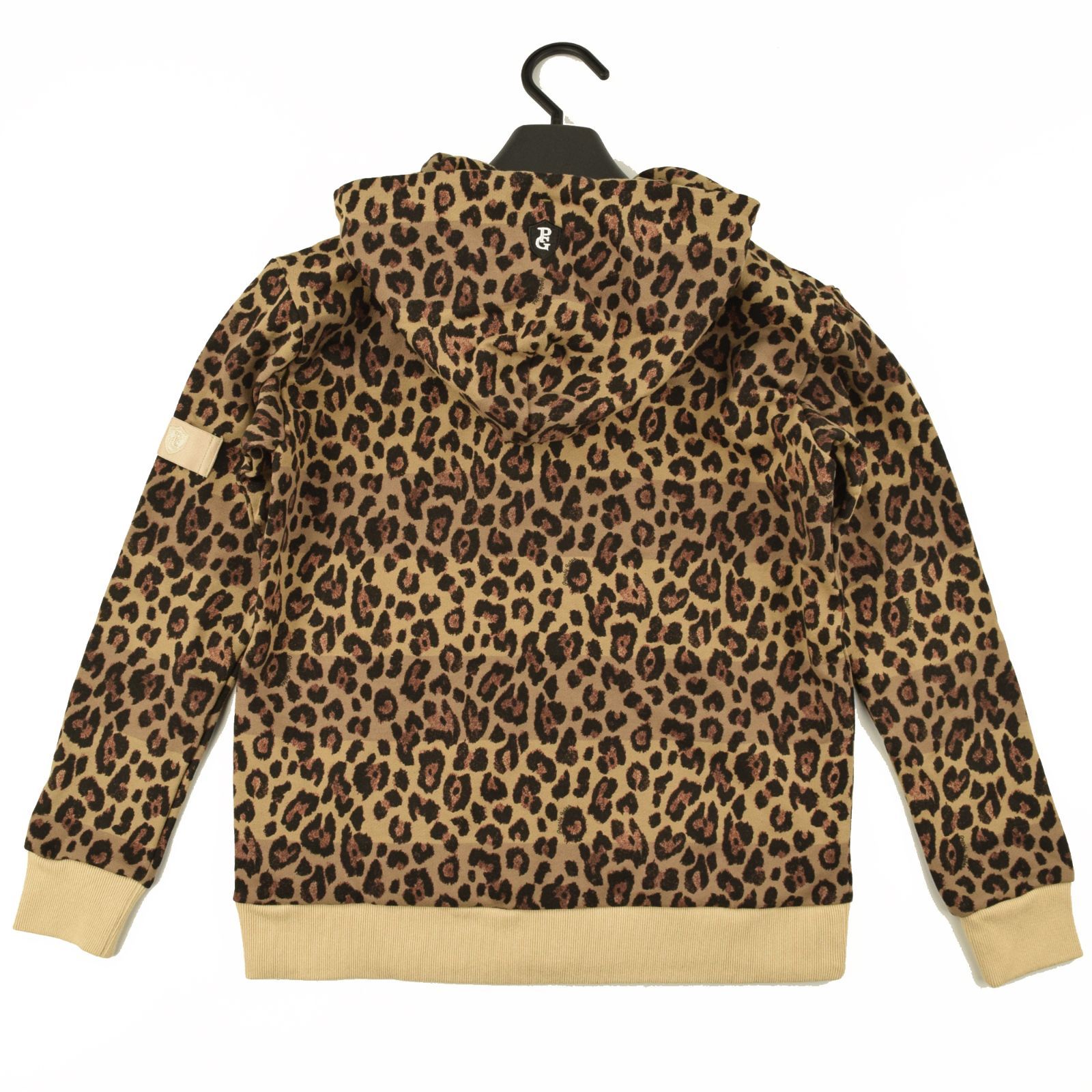 サイズ：2・L・新品】パーリーゲイツ 日本製 レオパード柄 スウェット