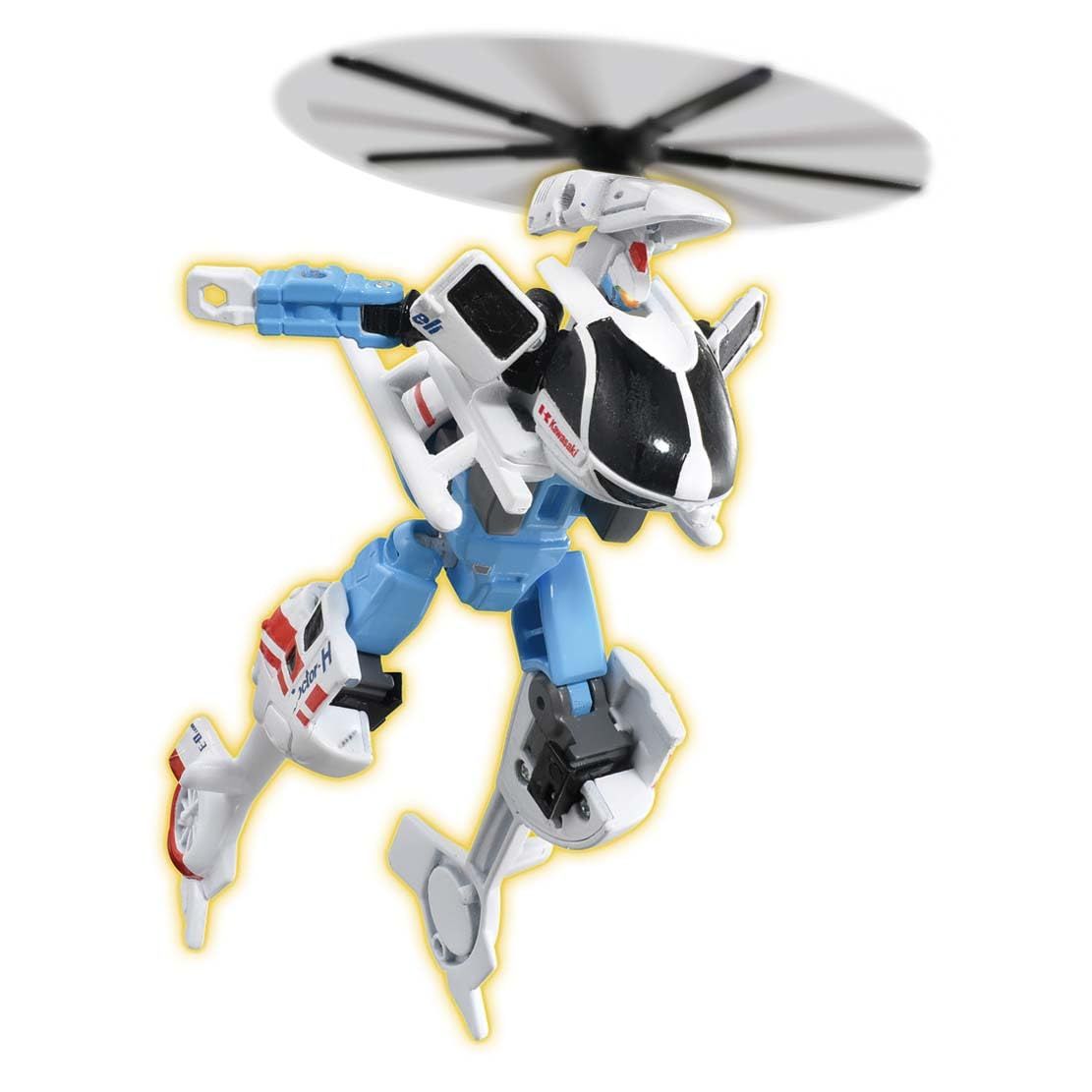 CONSTRUCT‐BOTS コンストラクトボッツ タカラトミー(TAKARA TOMY) 『 トミカ ジョブレイバー JB05 メディブレイバー 川崎重工 BK117 D-3 ドクターヘリ 』 ミニカー 車 おもちゃ 3歳以上 玩具安全基準合格 STマーク