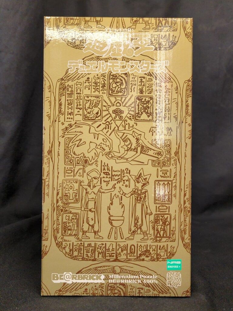 メディコムトイ ベアブリック400 MilleniumPuzzle 千年パズル
