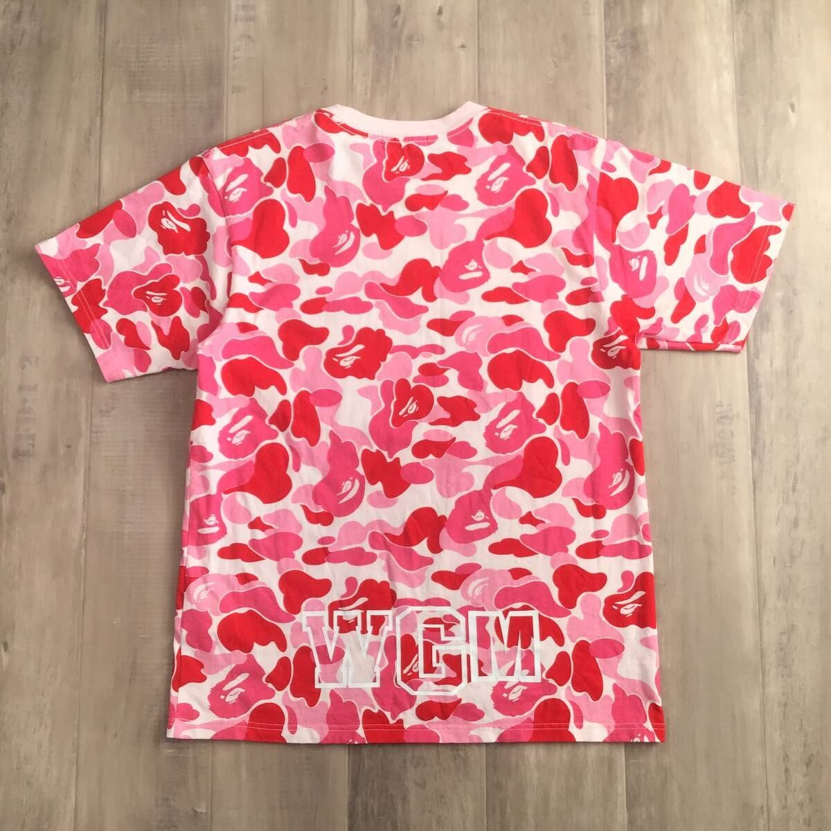 ☆XL☆ ABC CAMO PINK シャーク Tシャツ a bathing ape BAPE エイプ