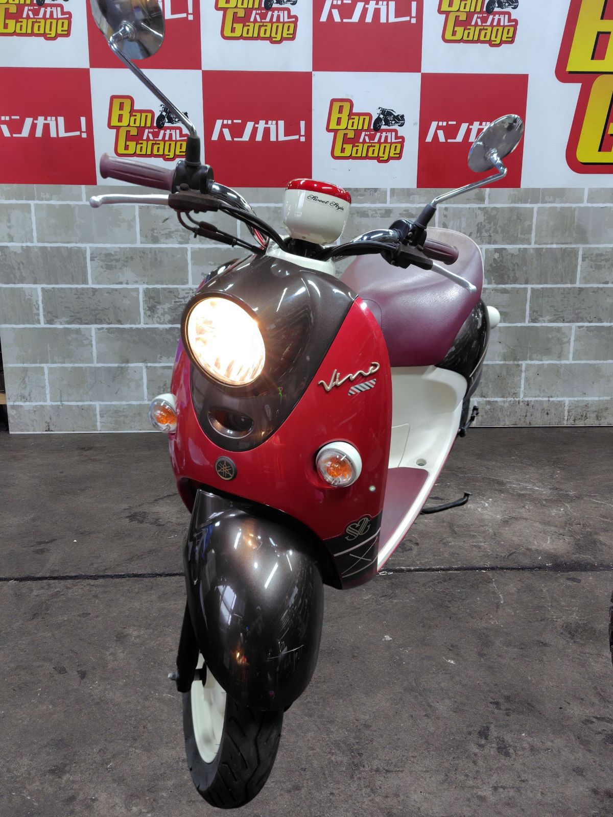 YAMAHA ヤマハ ビーノ VINO 5728 km SA 54 J 一部無料配送有 原付 バイク バンガレージ 京都