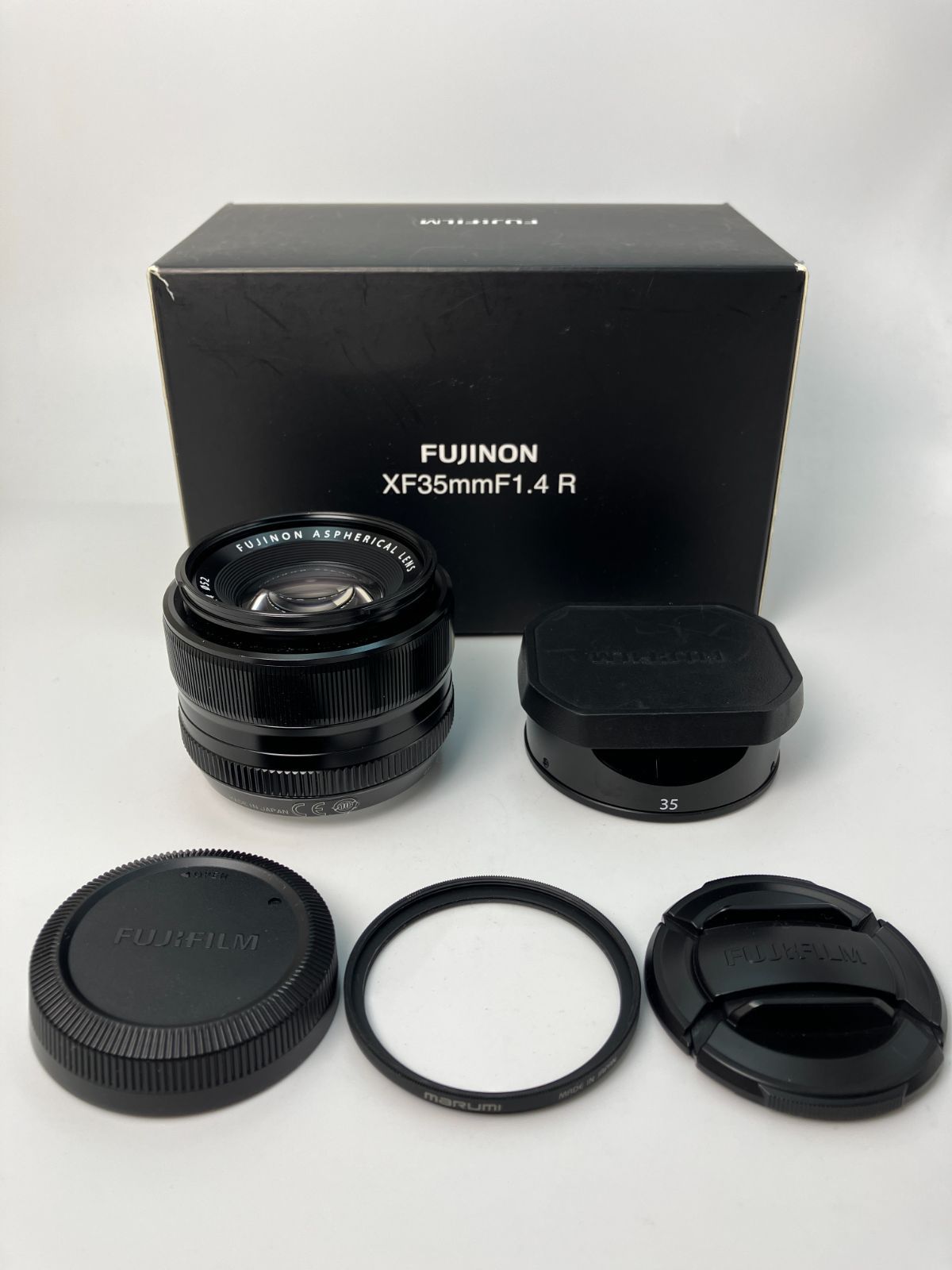 返品保証・美品】FUJIFILM XF35mm F1.4 R + UVフィルター - メルカリ