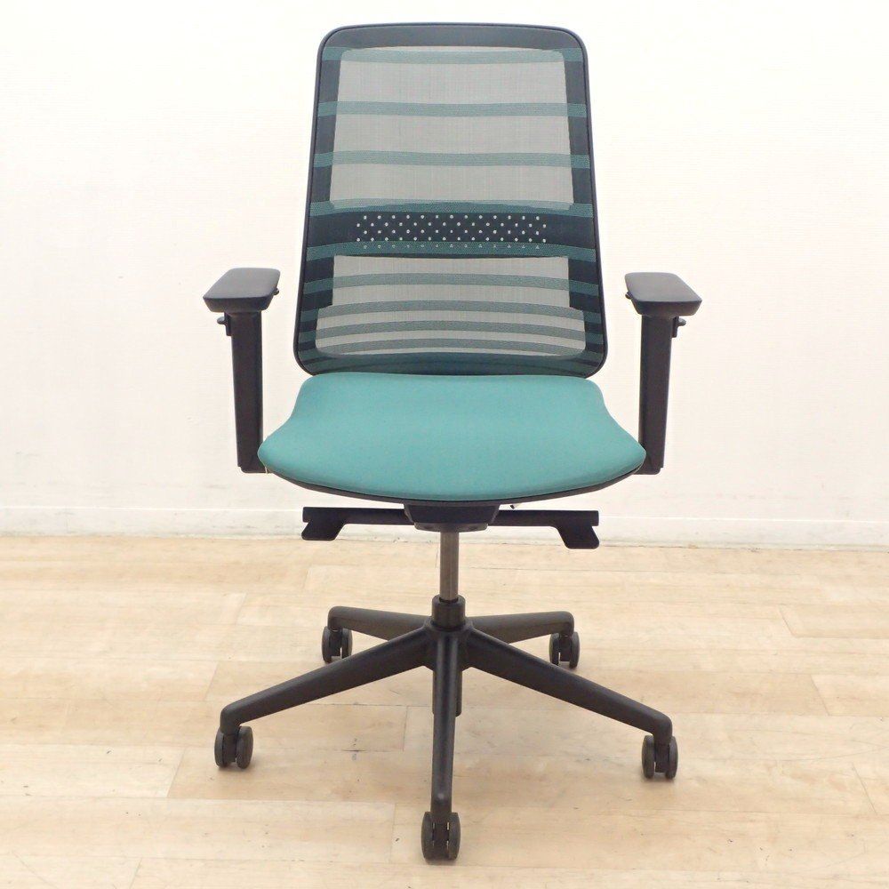  コプラス 関家具 トニックチェア 肘付オフィスチェア グリーン 事務椅子 ハイバック メッシュ ランバーサポート EG19562 オフィス家具 姿勢サポート椅子 オフィスチェア ワークチェア 椅子 チェア